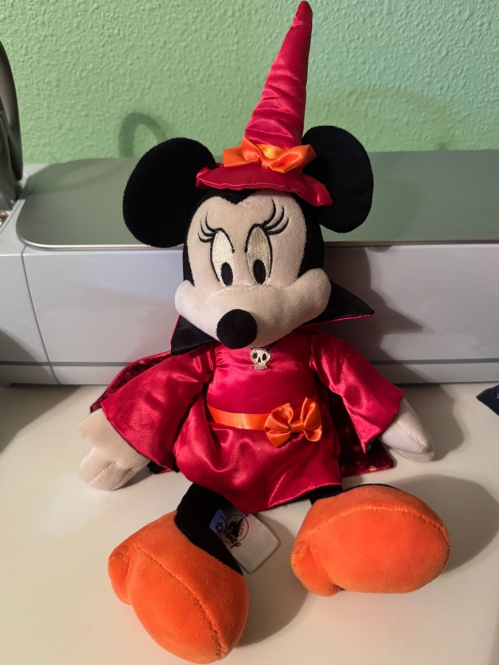 Disney Parks Minnie Mouse Halloween Plush from Disneyland